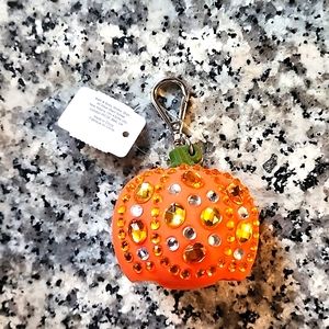 BBW jeweled pumpkin pocketbac sanitizer holder